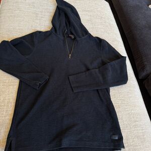 Outpost Makers Men's Dark Gray Hoodie Sz M Slim Fit